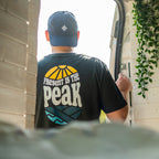 The Present is the Peak Tee | Charcoal
