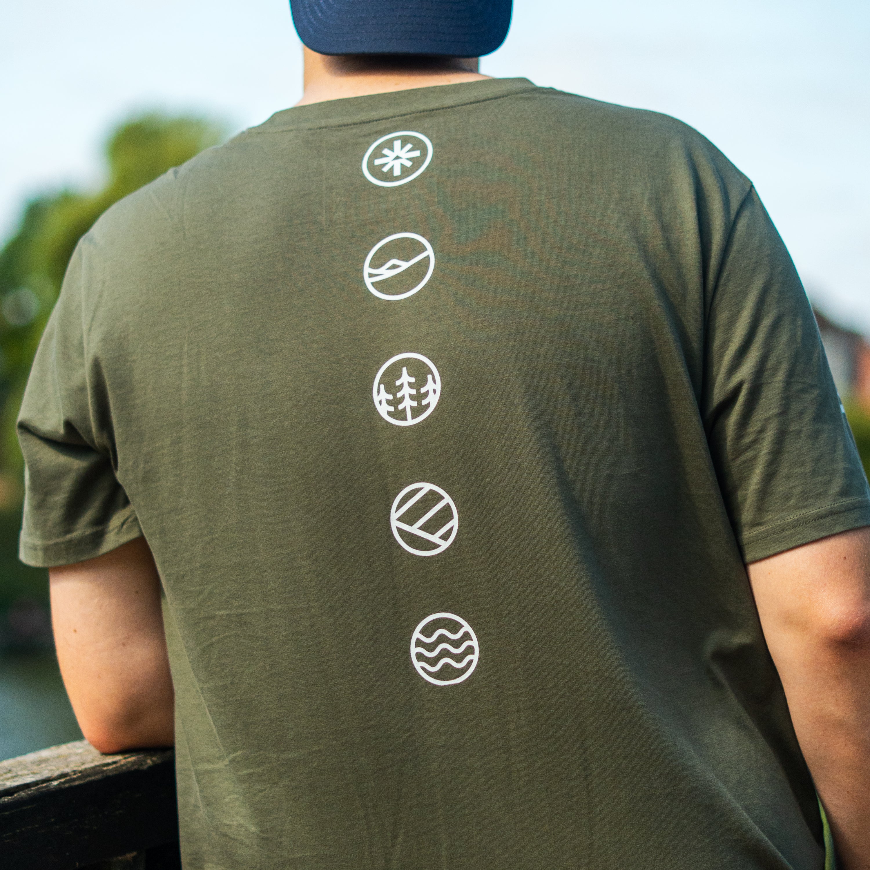 The Chakra Tee | Olive