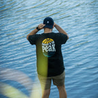 The Present is the Peak Tee | Charcoal